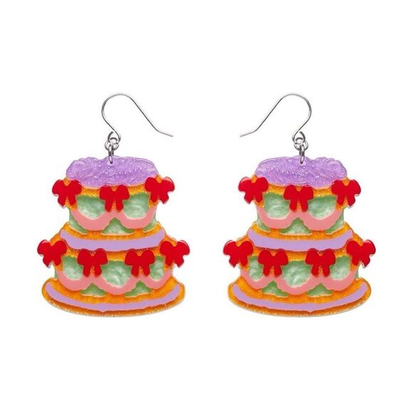 Erstwilder X KATHERINE SABBATH VJNTAGE CAKE earrings - Picture 1 of 3